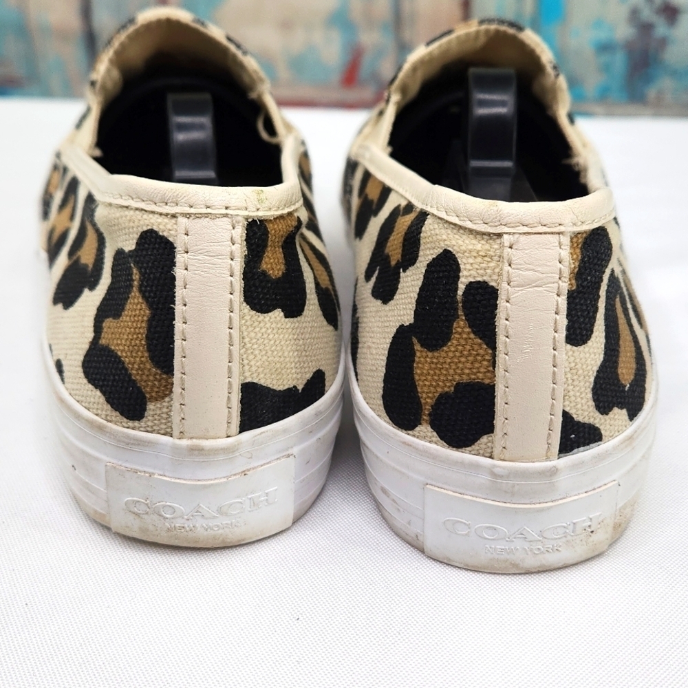 Coach Maggie‎ Slip on Canvas Sneakers - Picture 3 of 7